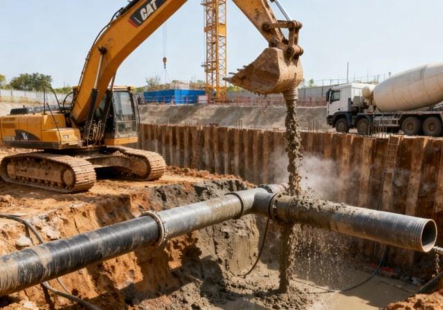穆棱注浆管应用于建筑工程与结构维修领域